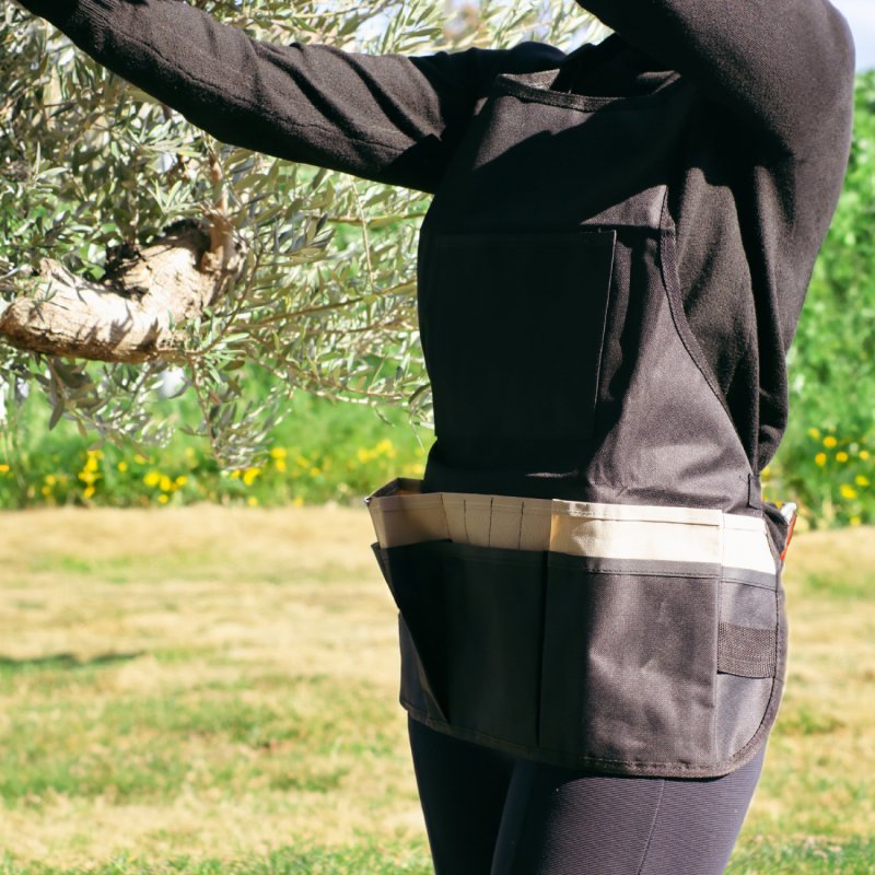 Tablier de jardinage - Noir