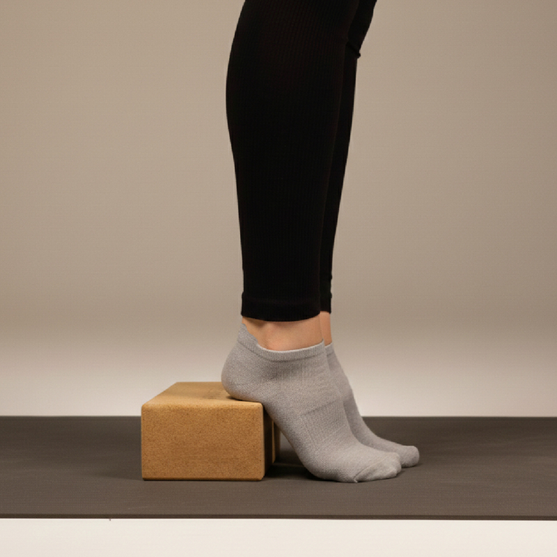 Lot de 2 paires de chaussettes antidérapantes - M - Gris