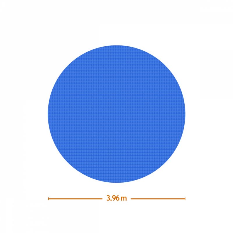 Bâche à bulles ronde 3,96 m - 180 Microns - Bleu