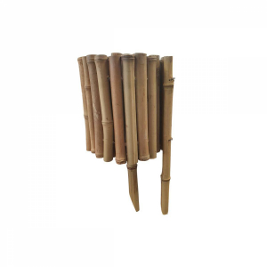 Bordure à planter en bambou clair - 100 x 20 cm