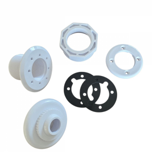 Buse refoulement pour piscine liner rotule 25 mm - Blanc - SP1411E19E - HAYWARD 