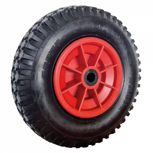 Roue gonflable pour brouette - 4.10 / 3.50 - 6 - Alésage 20 mm