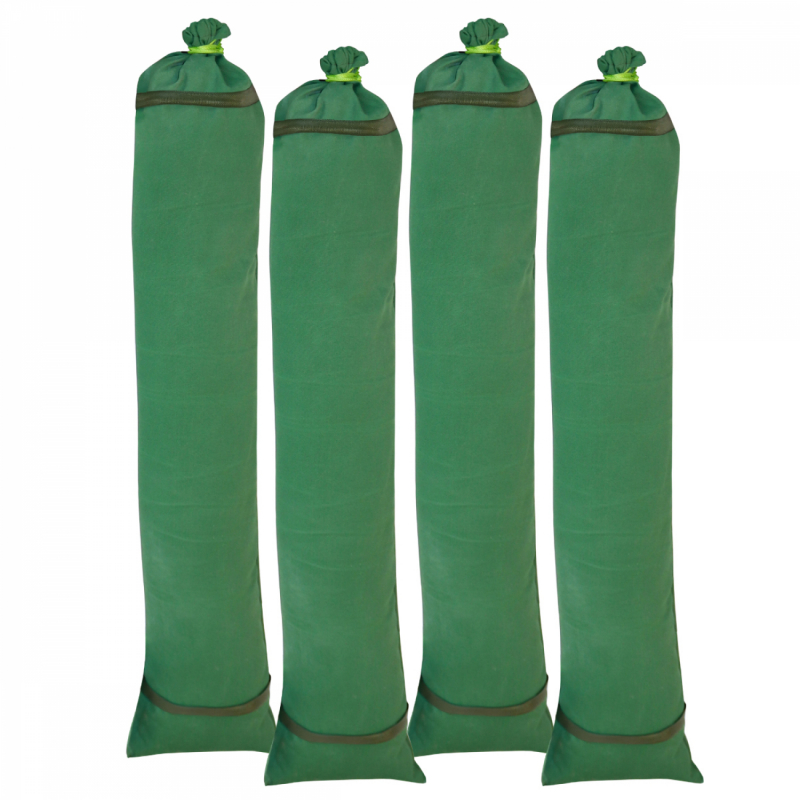 Lot de 4 sacs anti inondation - Vert