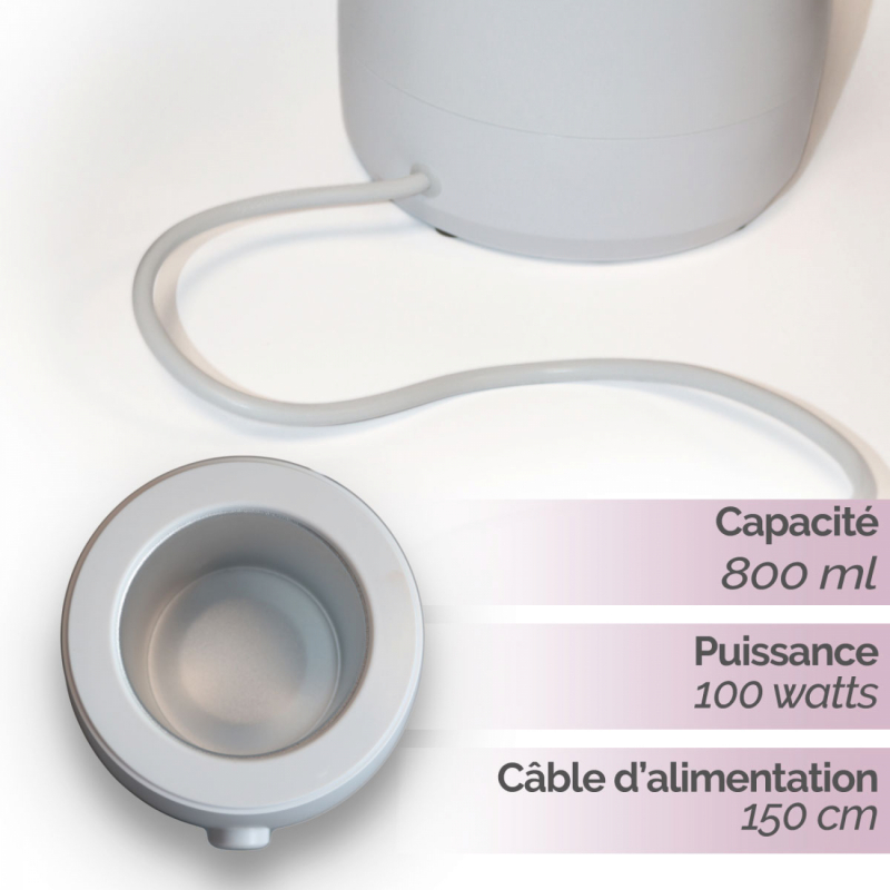 Chauffe-cire - 800 ml - Blanc