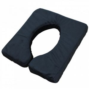 Coussin de face à mémoire de forme 5cm - Noir