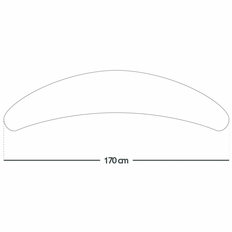 Garnissage de coussin d'allaitement - 170 cm