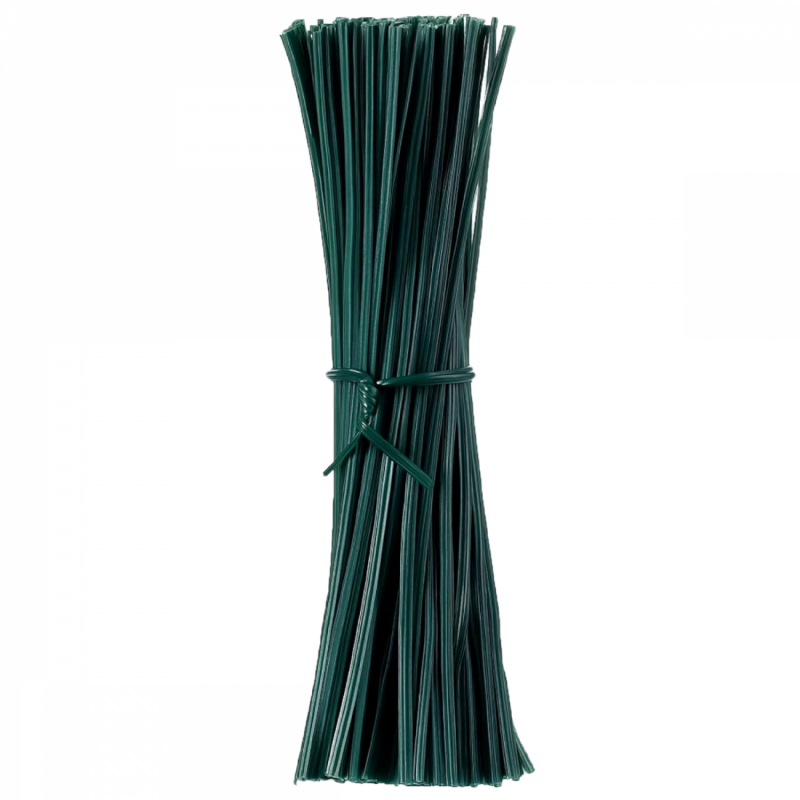 Lot de 200 attaches de torsion - Vert
