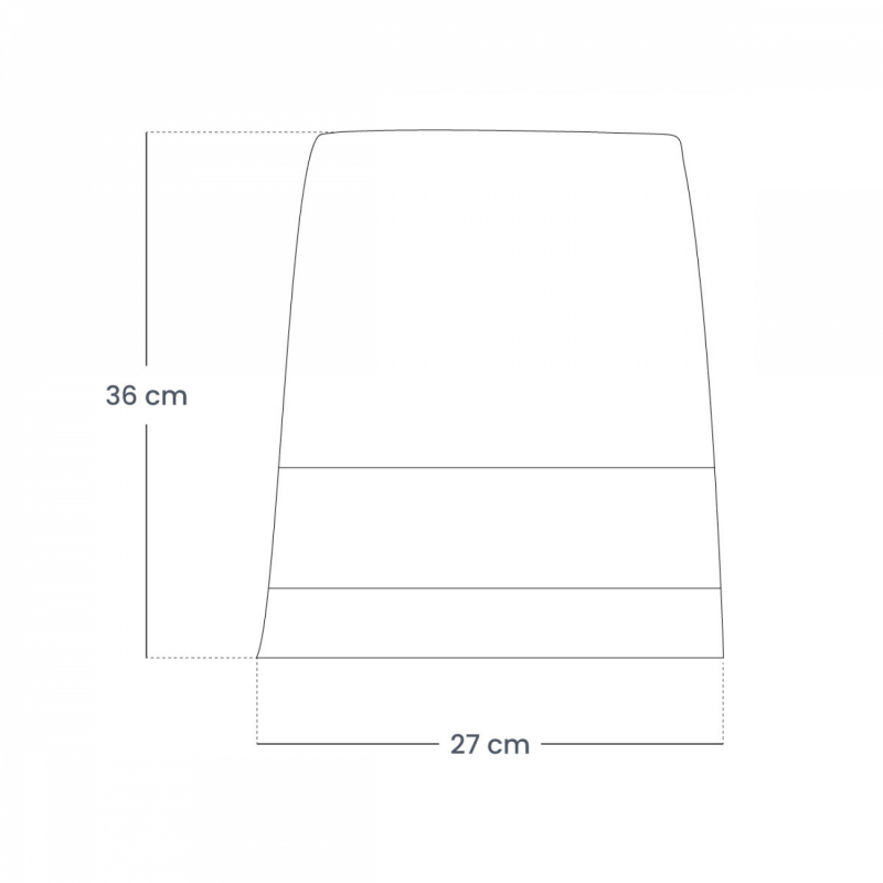 Lot de 5 sacs de rangement pour chaussures - 27 x 36 cm - Gris