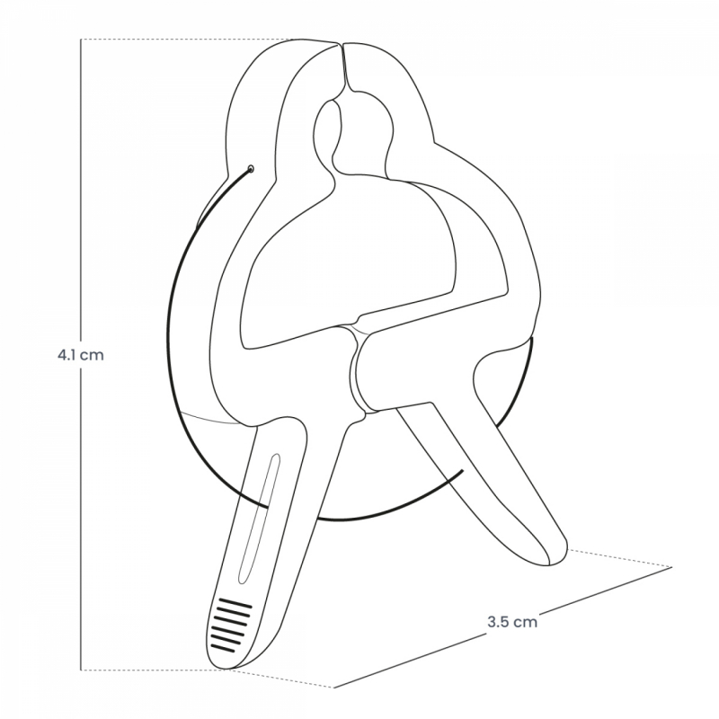 Lot de 20 clips d'attache pour plantes - Petite taille
