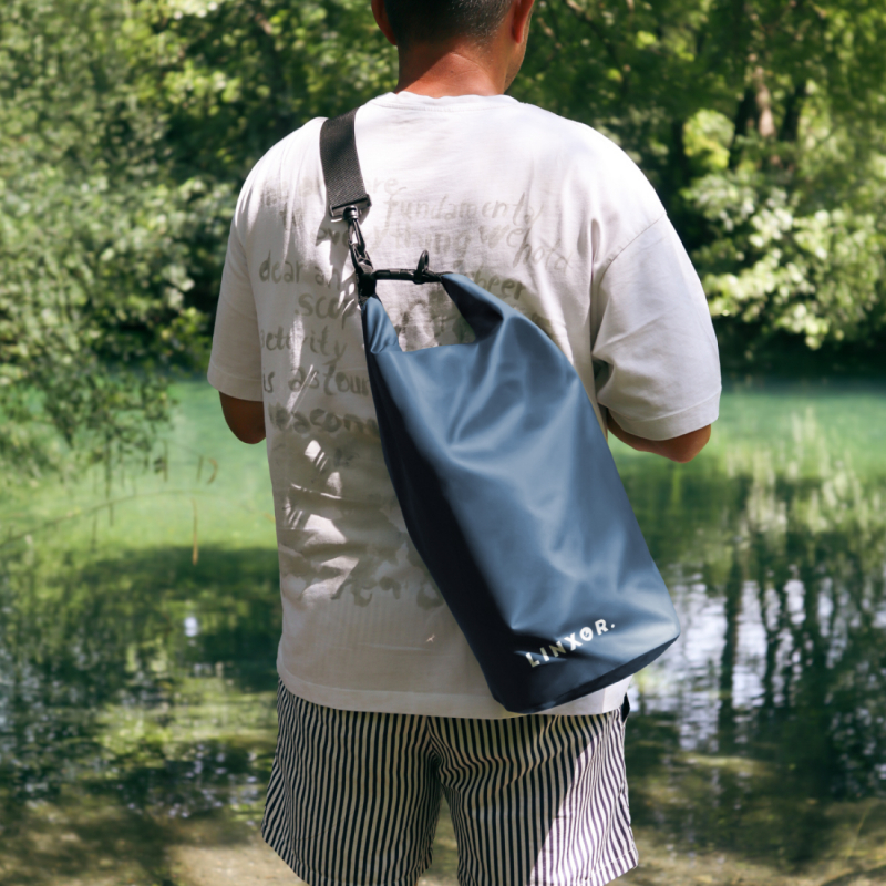 Sac étanche - 10 Litres - Bleu marine