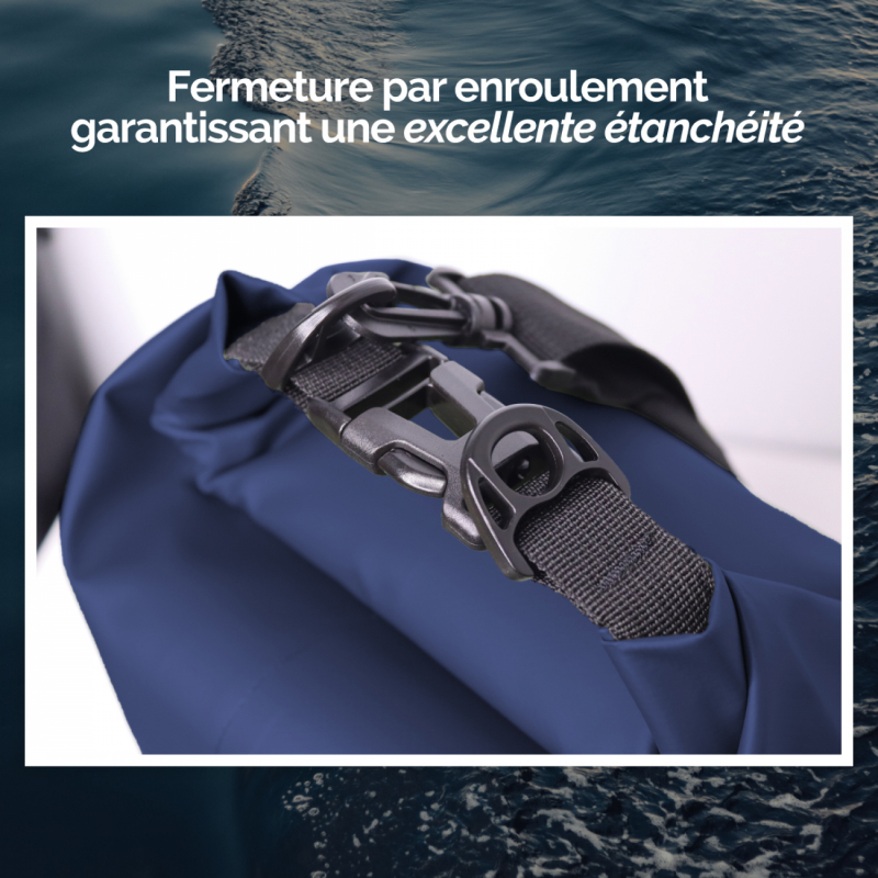 Sac étanche - 30 Litres - Bleu marine