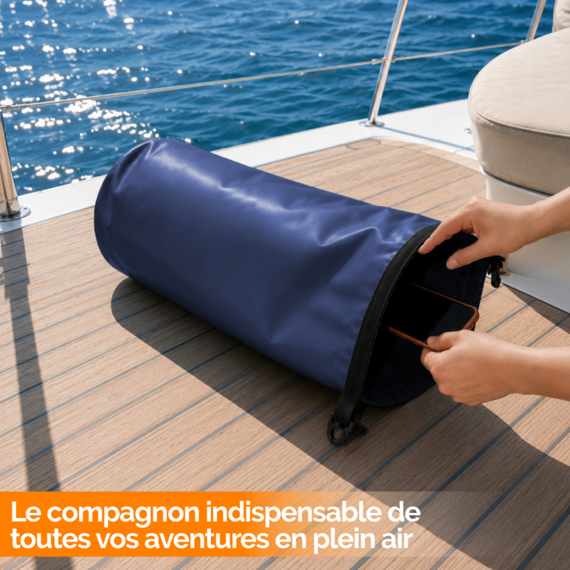Sac étanche - 20 Litres - Bleu marine