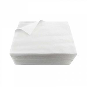 Lot de 100 serviettes en non-tissé spunlace jetables - 40 x 50 cm