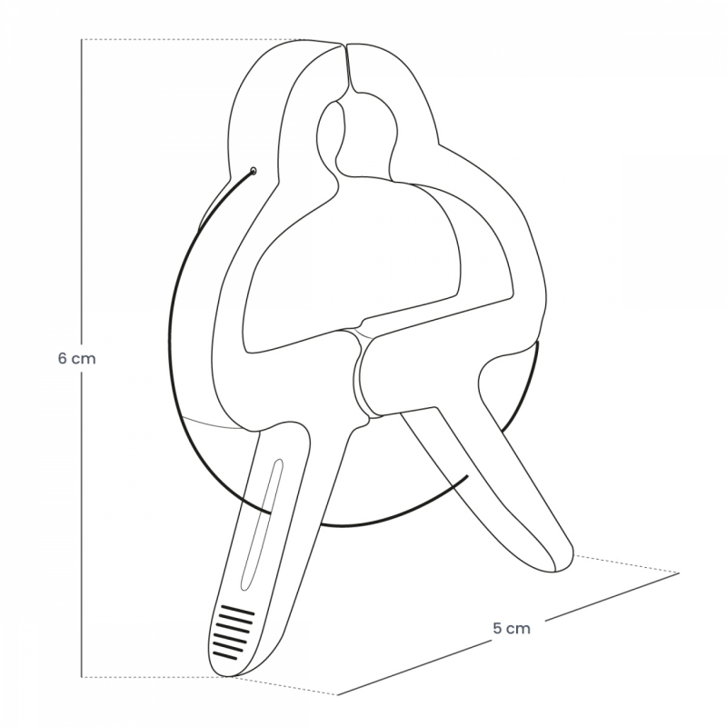 Lot de 60 clips d'attache pour plantes - Grande taille