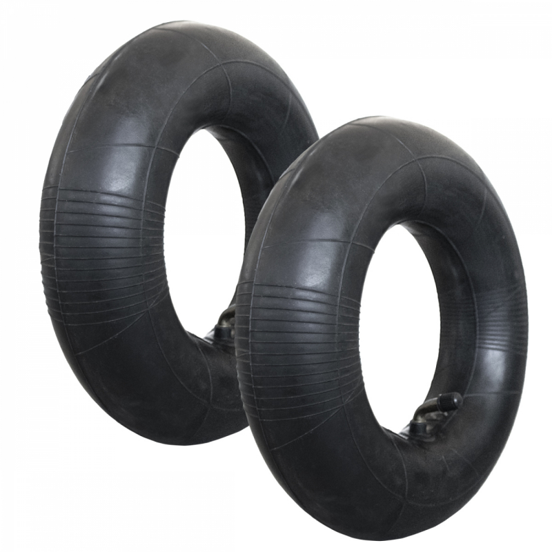 Lot de 2 chambres à air - 4.8 / 4.00 - 8 avec valve coudée