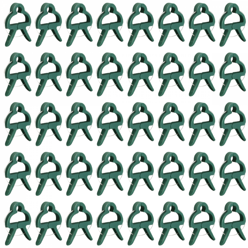 Lot de 40 clips d'attache pour plantes - Grande taille