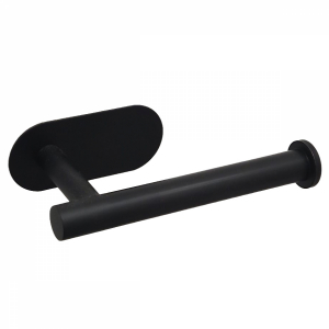 Porte papier toilette adhésif - Noir
