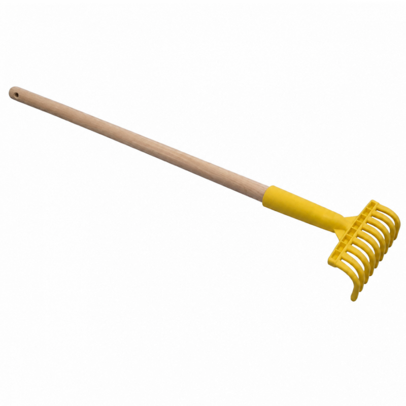 Peigne à olives 9 dents - 77 cm - Jaune