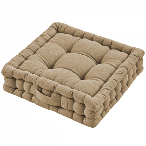 Coussin de sol - 45 x 45 cm - Beige
