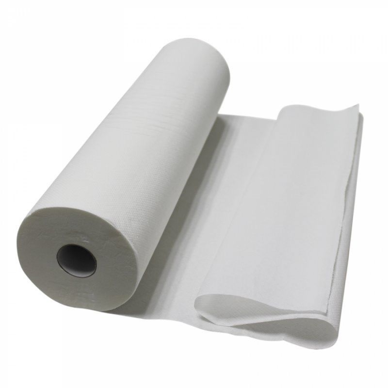 GLOBAL HYGIENE - Drap d'examen gaufré largeur 70 cm (9 rouleaux)