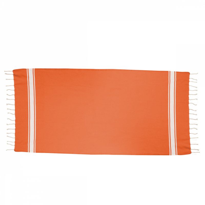 Fouta bande simple - Orange