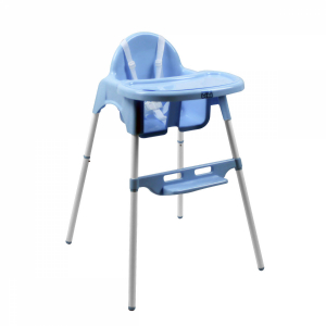 Chaise haute Délice - Bleu