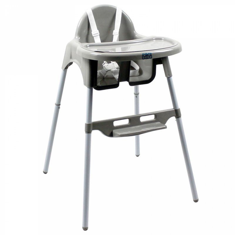Chaise haute Délice - Gris