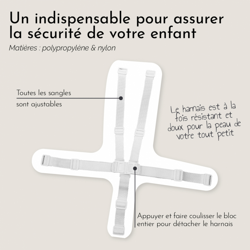 Chaise haute Ptit - Stella