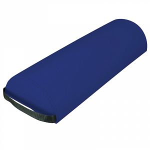 Coussin demi-rond 22cm pour table de massage - Bleu azur