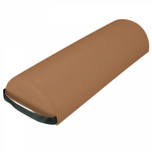Coussin demi-rond 22cm pour table de massage - Marron clair