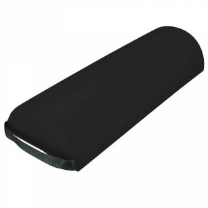 Coussin demi-rond 22cm pour table de massage - Noir