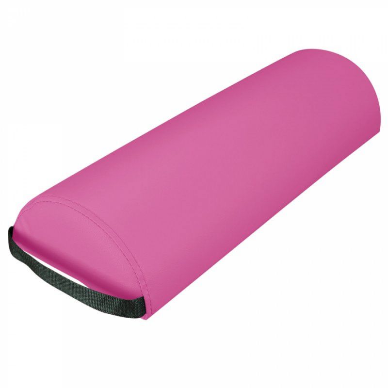 Coussin demi-rond 22cm pour table de massage - Rose