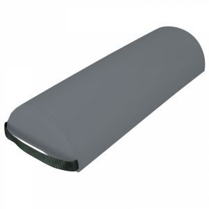 Coussin demi-rond 22cm pour table de massage - Gris
