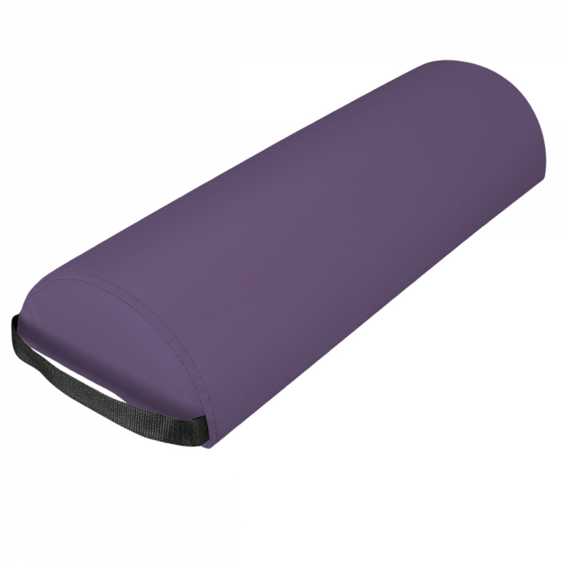 Coussin demi-rond 22cm pour table de massage - Violet