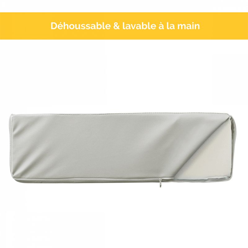 Coussin rehausse jambes pour table de massage - Blanc