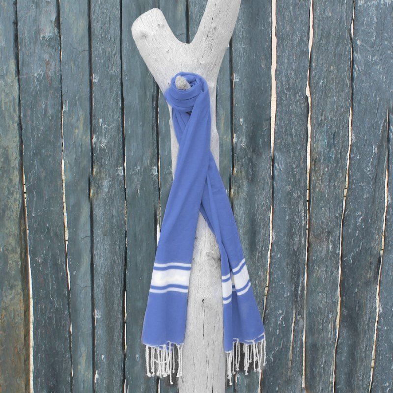 Fouta bande simple - Bleu roi