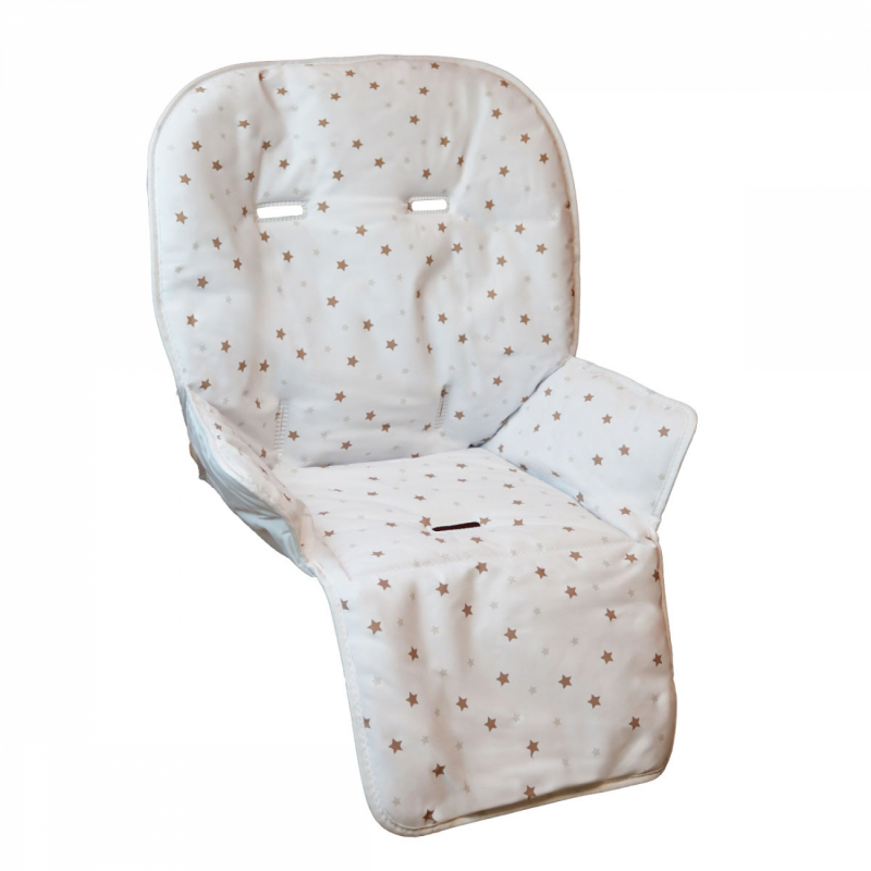 Housse d'assise pour chaise haute Ptit - Celeste