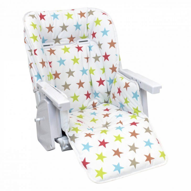 Monsieur Bébé ® Housse dassise pour chaise haute enfant gamme Délice Norme NF EN14988 5 coloris 