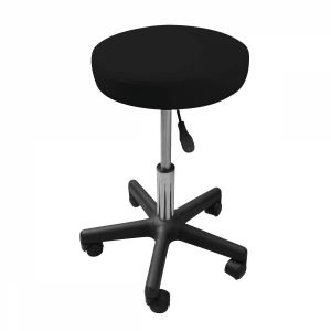 Tabouret réglable - Confort - Noir