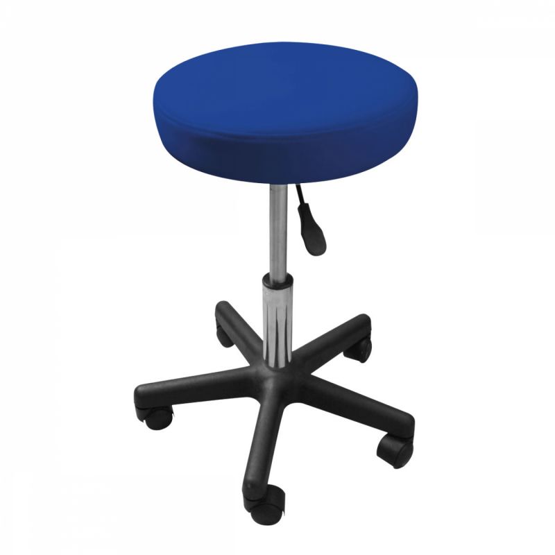 Tabouret réglable - Confort - Bleu azur