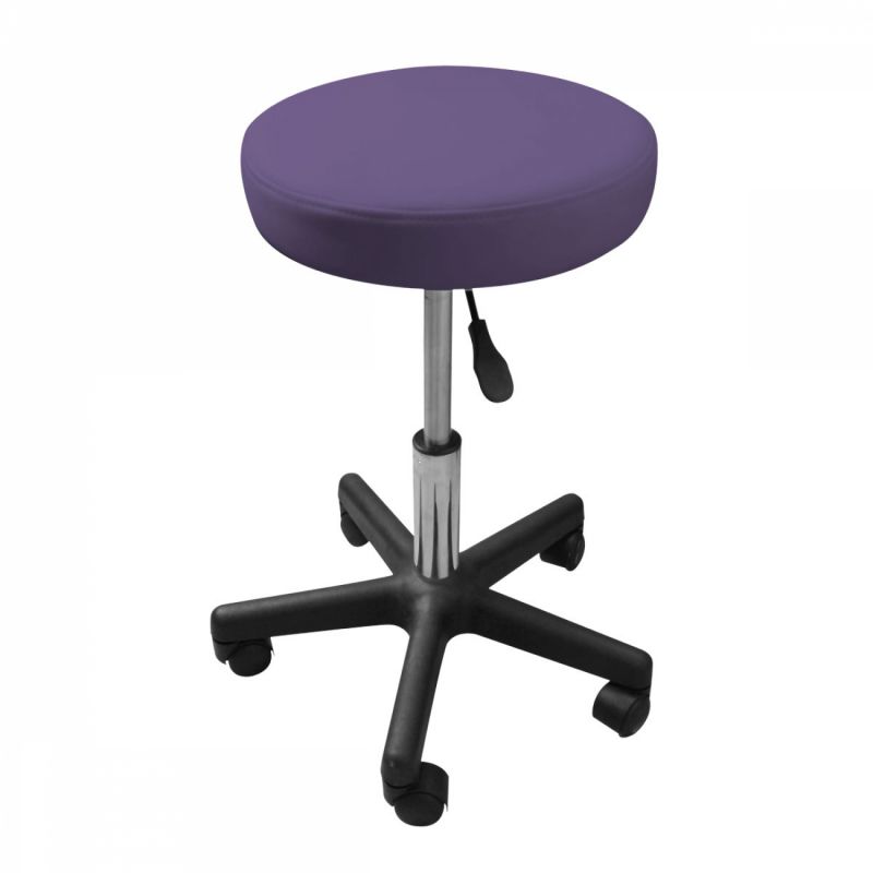 Tabouret réglable - Confort - Violet