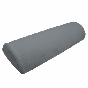 Drap-housse pour coussin demi rond - Éponge - Gris