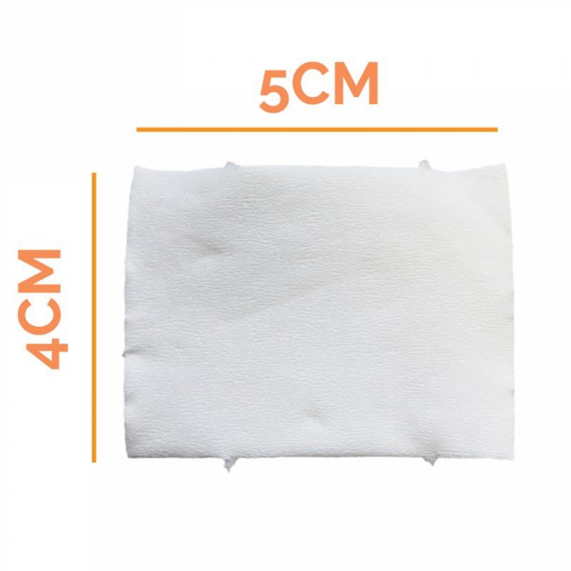 Lot de 2 rouleaux de 500 cotons manucure de cellulose