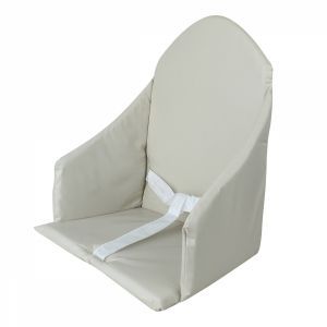 Coussin d'assise universel Miam pour chaise haute - Beige uni