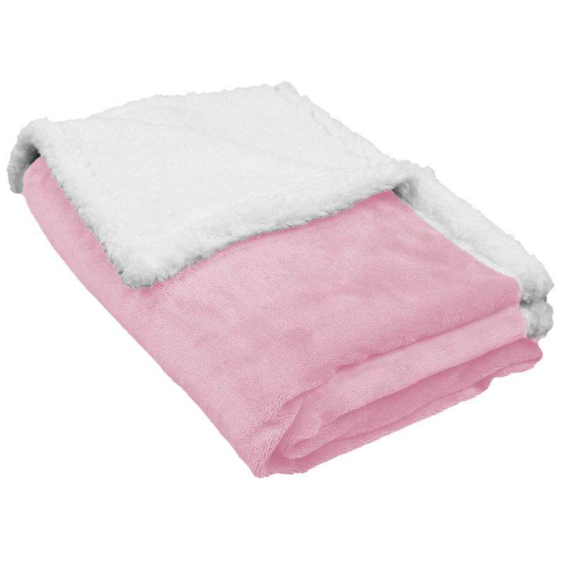 Couverture polaire pour enfant - 75 x 100 cm - Rose