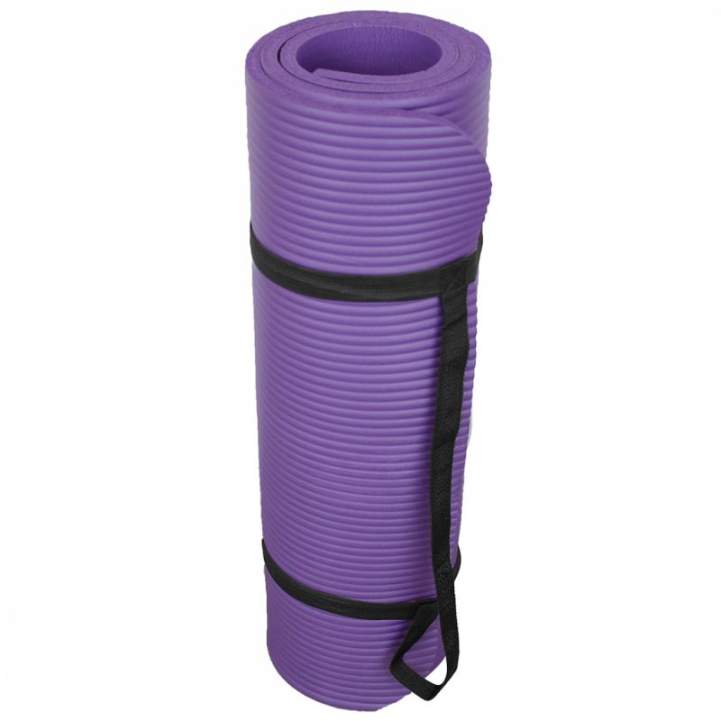 Tapis de yoga - 180 x 60 cm - Violet