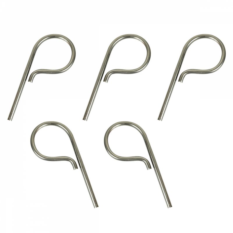 Lot de 5 pitons P standard en Inox - 12 cm