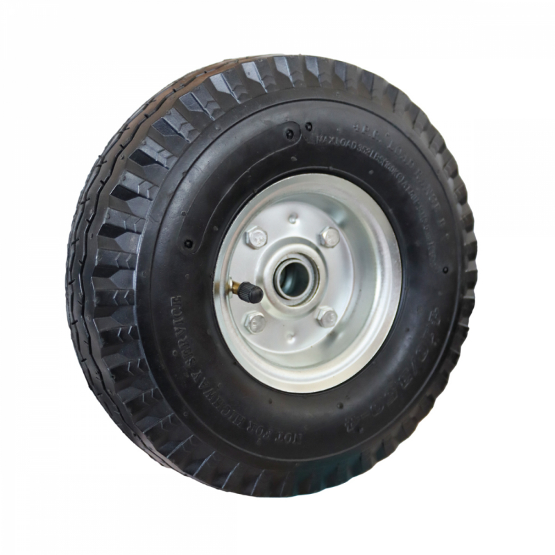 Lot de 2 roues gonflables pour chariot - 4.10 / 3.50 - 4 - Alésage 16 mm