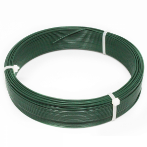 Fil d'attache plastifié - 50 m x 1.5mm ø  - Vert