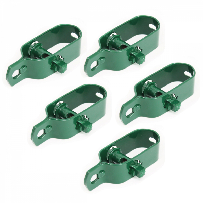 Lot de 5 tendeurs plastifiés N°3 - Vert